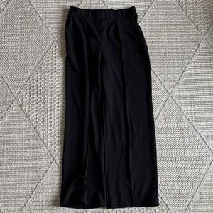 Women’s Black Straight-Leg Dress Pants